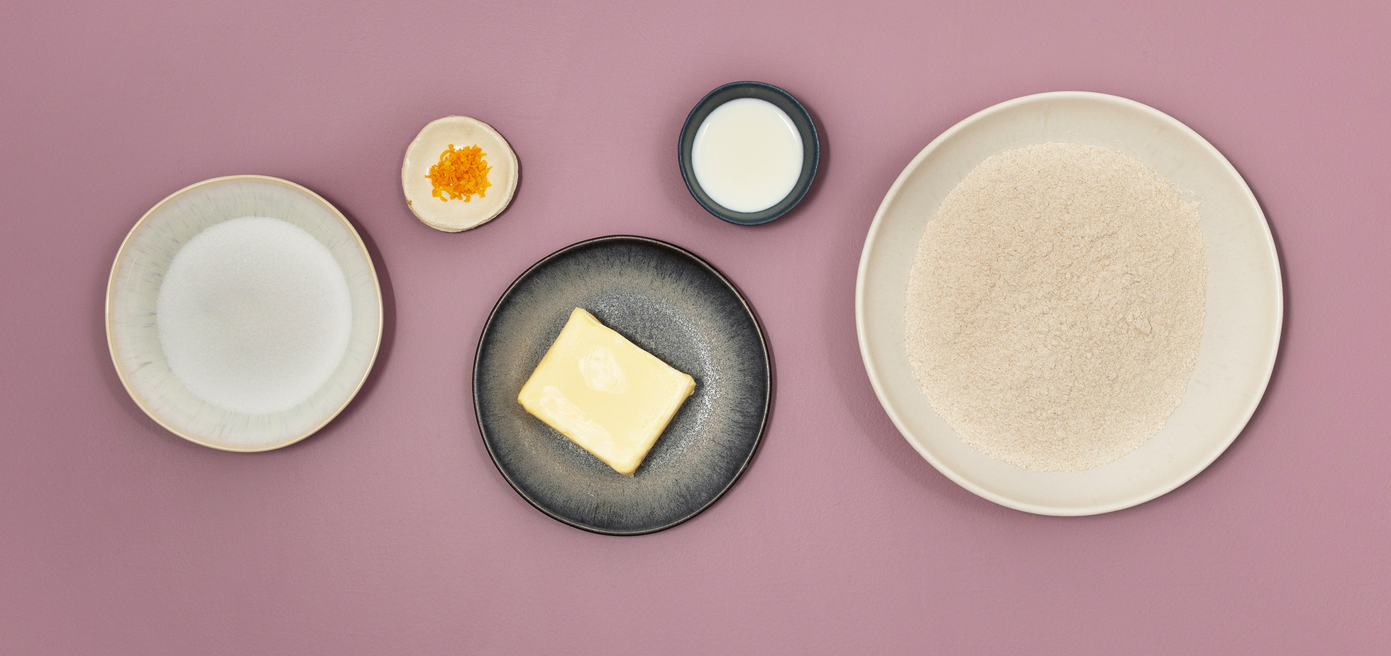 Foto: Sarah Wiener Stiftung Zutaten für Plätzchen ohne Ei