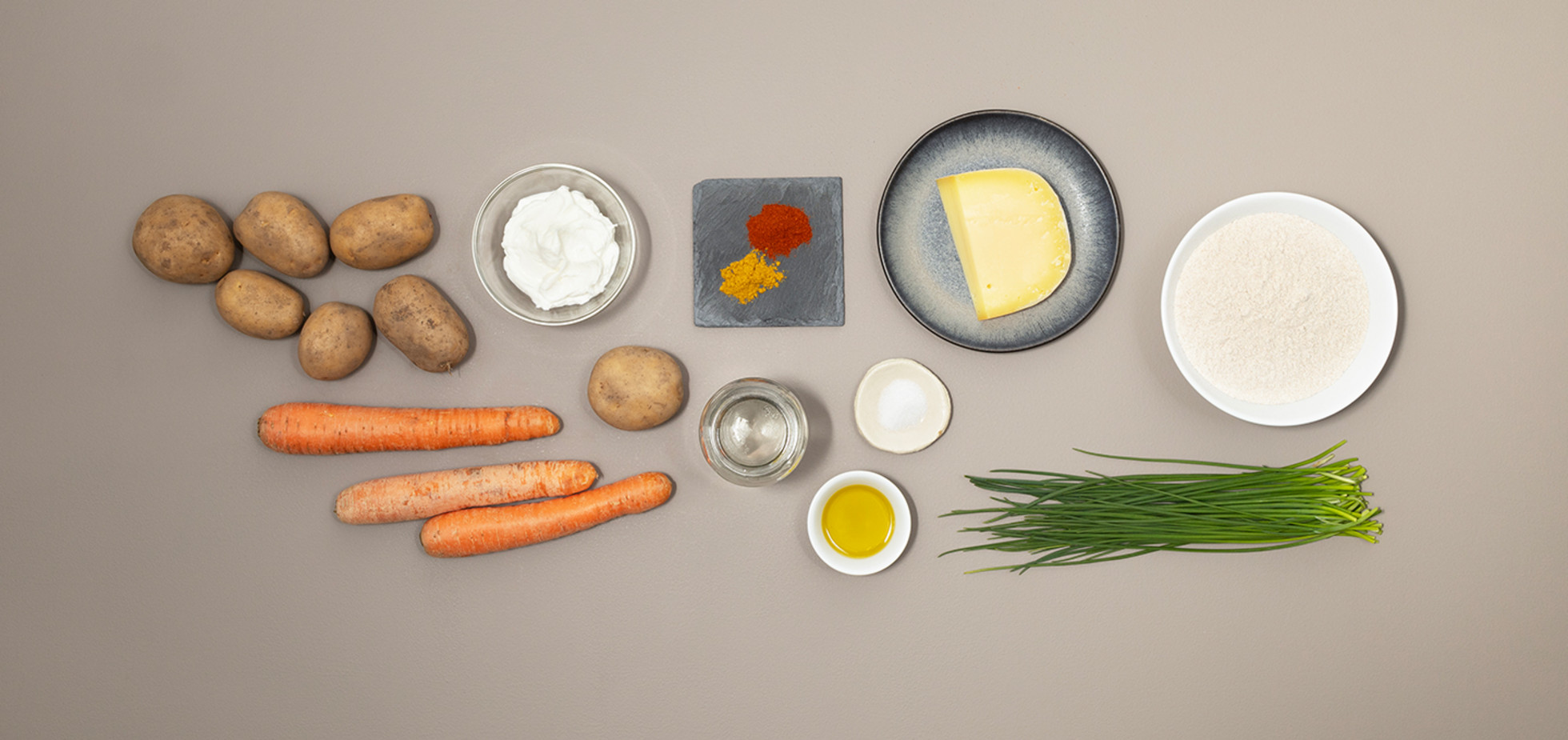 Foto: Sarah Wiener Stiftung Zutaten für die Ofenschnitten