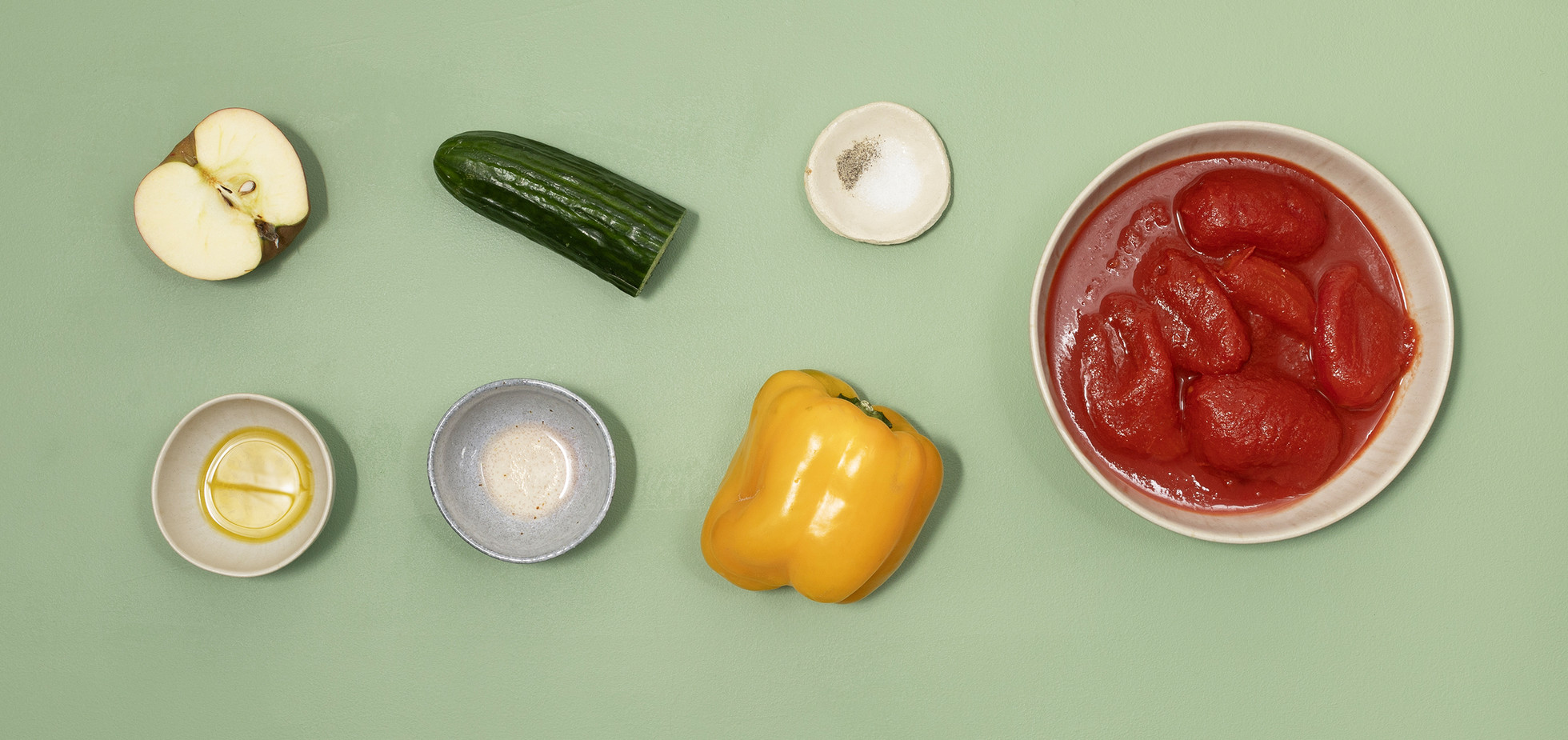 Foto: Sarah Wiener Stiftung Zutaten für die kalte Suppe